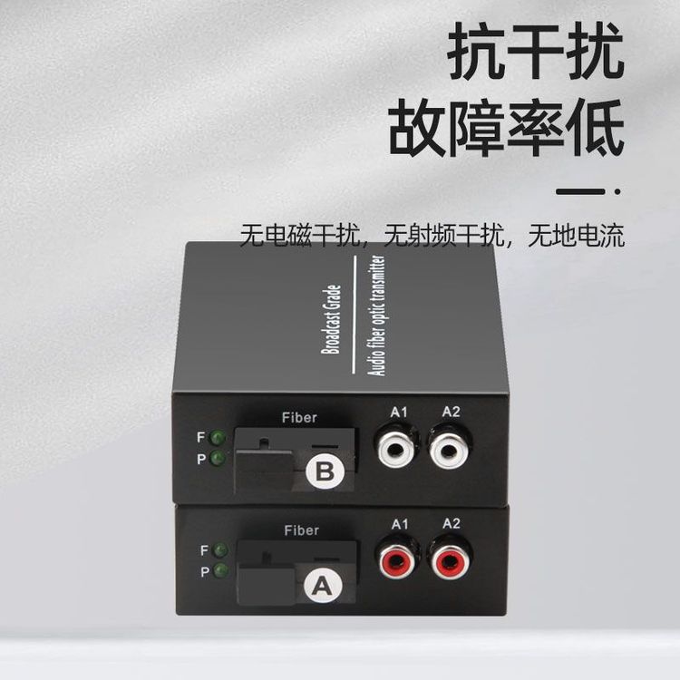 2路正向音频光端机