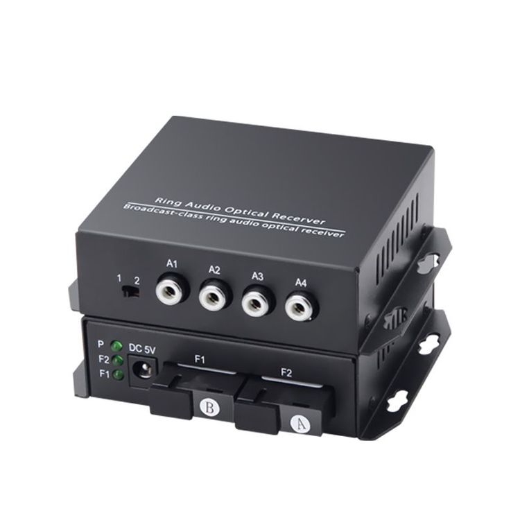 环网型4路单向音频光端机