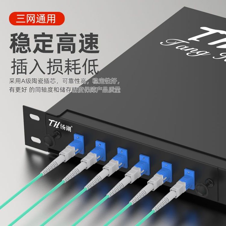 5、SC-SC万兆多模双纤光纤跳线