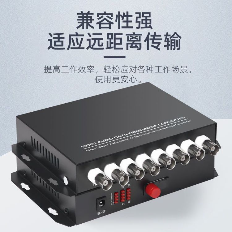 8路纯视频光端机