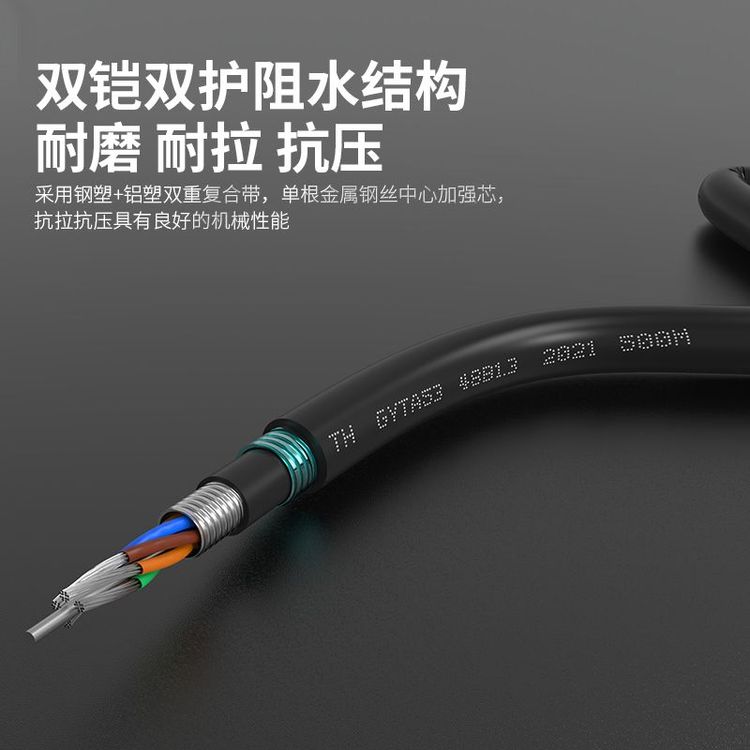 汤湖 GYTA53层绞式重铠地埋光缆