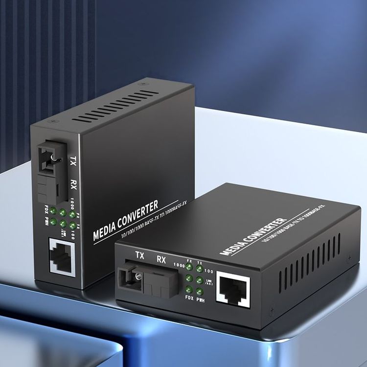 千兆单模单纤光纤收发器