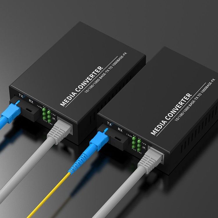 千兆单模单纤光纤收发器