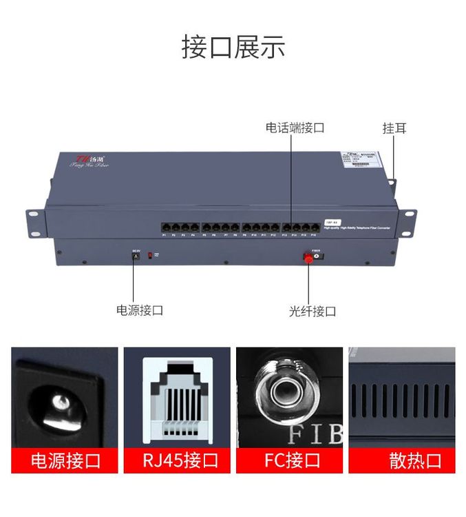 工程级电话光端机